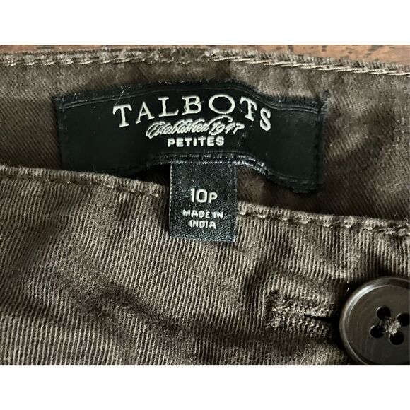 Talbots Signature Petite Cotton Chinos / SZ: 10P - Picture 4 of 6
